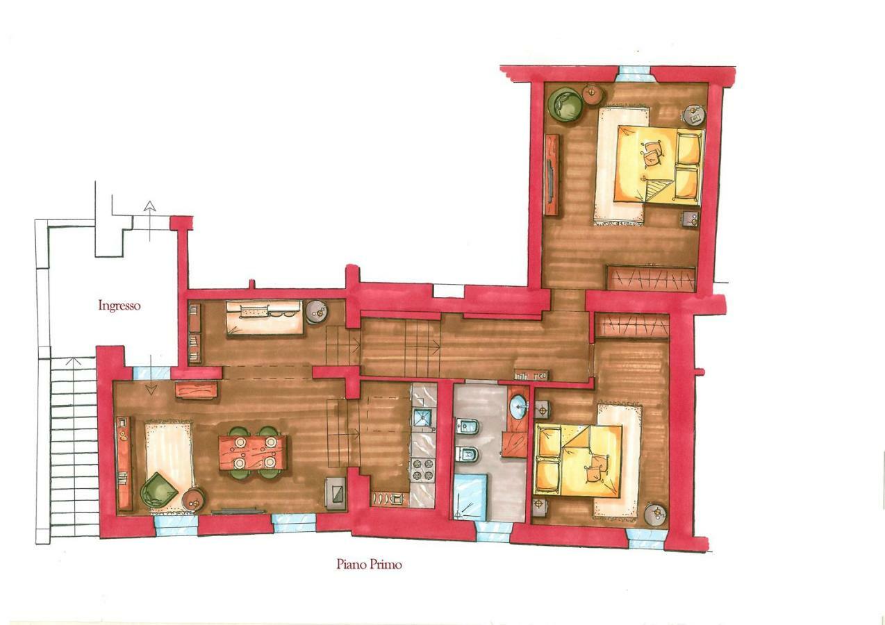 Il Castro Luxury Apartments San Gimignano Eksteriør bilde